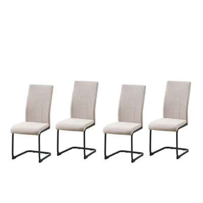 Produktbild von Schwingstuhl 4er-Set Creme LennyP HTI-Line
