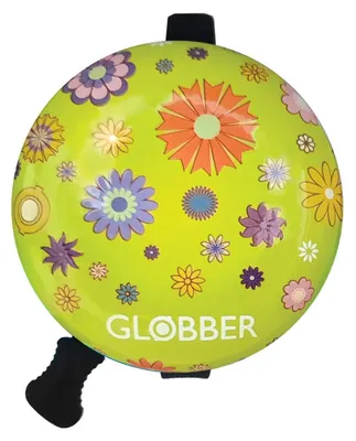 Produktbild von Globber - Fahrradglocke, Blumen PP7080 (Einheitsgröße) (Grün)