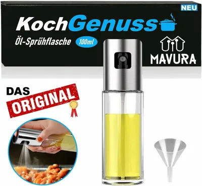 Obrázek produktu pro Rozprašovač oleje KochGenuss Rozprašovač oleje Rozprašovač oleje Dávkovač oleje Rozprašovač octa