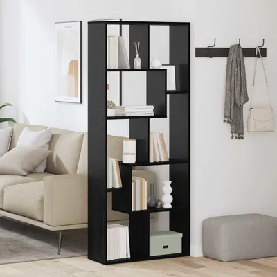 Produktbild von PUEAZU Bücherregal 8 Ebenen 67 x 25 x 162 cm Holzwerkstoff - Bücherregale &30474