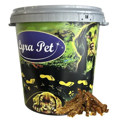 Produktbild von 5 kg Lyra Pet® Entenhälse in 30 L Tonne
