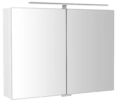 Zdjęcie produktu dla Sapho Riwa - Szafka lustrzana z oświetleniem LED, 810x700x170 mm, biały błyszczący RIW080-0030