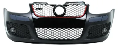 Produktbild von Stoßstange für VW Golf 5 03-07 Jetta MK5 05-07 Kühlergrill Wabengitter GTI-Look Nebelscheinwerfer.