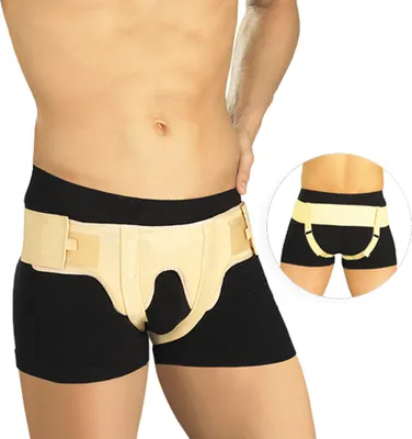 Obrázok produktu pre Inguinálna hernia inguinálna ochrana obväz hernia inguinálny pás 4-XXL-XXXL