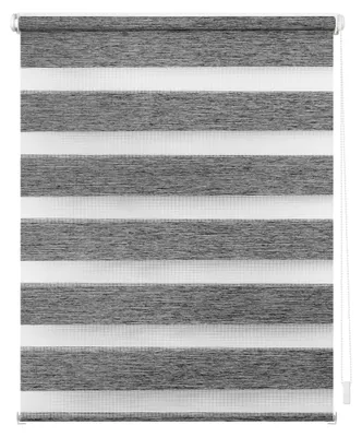 Produktbild von Lichtblick Doppelrollo blickdicht ohne Bohren Klemmbar, Anschraubbar 80 cm x 150 cm (B x L)