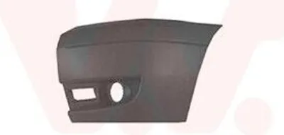 Produktbild von VAN WEZEL Stoßstange Stoßfänger Vorne Links für FORD Transit Mk6 Kasten (V347, V348, FA) Dunkelgrau 1986565