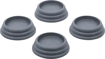 Trillingsdemperset Ø 65 x 20 mm, 4-teilig, grau