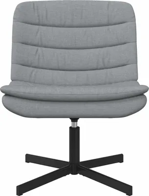 Produktbild von vidaXL Drehstuhl Hellgrau 63 x 75 x 76 cm Stoff