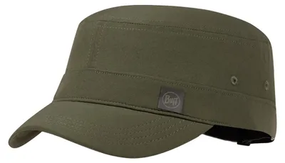 Buff MILITARY CAP SOLID KHAKI L/XL in grün