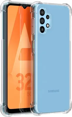 Produktbild von Galaxy A32 5G Hülle, LaimTop Crystal Transparent Weich TPU Bumper Stoßfest Fallschutz Schutzhülle für Samsung Galaxy A32 5G