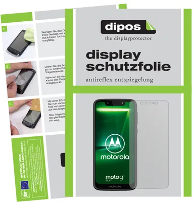 Produktbild von 2x Schutzfolie für Motorola Moto G7 Play matt Displayschutzfolie Folie Display