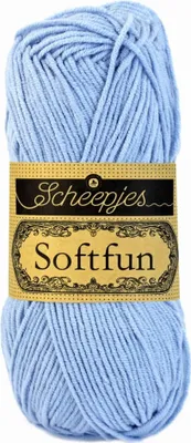 Produktbild von Scheepjes Softfun 50g 2432 Light Blue