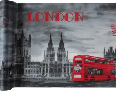Produktbild von Tischläufer London Vlies 5m Tischband