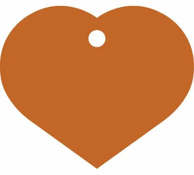 Obrázek produktu pro Identifikační štítek Imarc Heart Orange