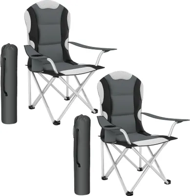 Produktbild von tectake® Campingstuhl 60 x 88 x 110 cm