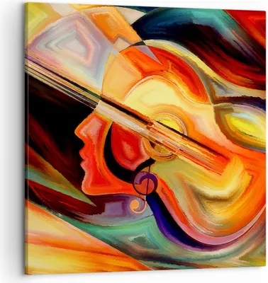 Produktbild von Bild auf Leinwand - Leinwandbild - Abstraktion modern - 50x50cm - Wand Bild - Wanddeko - Wandbilder - Leinwanddruck - Bilder - Kunstdruck - Wanddekoration - Leinwand bilder - Wandkunst - AC50x50-3669