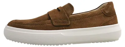 Image de Gabor : Chaussures plates, mocassins, chaussures de ville, couleur marron, style décontracté