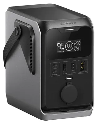 Produktbild von EcoFlow TRAIL 300 DC, Lithium-Eisen-Phosphat (LiFePO4), Zigarettenanzünder, Solar, USB, 288 Wh, 300 W, 12 W, 140 W