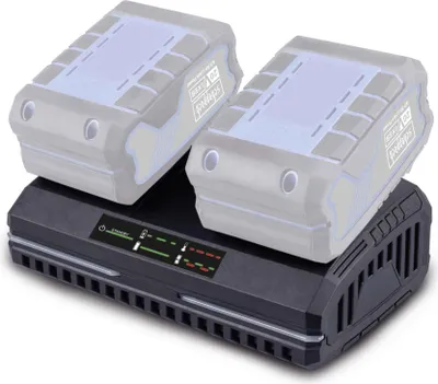 Obrázok produktu pre Duálna nabíjačka SCHEPPACH IXES 20V SDBC4,5A, pre: batérie Scheppach IXES 20V