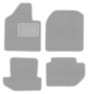 Immagine prodotto di Tappetini in moquette per Suzuki Samurai 1981-1998 (fuoristrada) – set 4 pezzi, grigi, su misura – Wielganizator OSLO