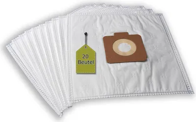 Image de 20 sacs à poussière similaires à SWIRL MX 87, 20 sacs à poussière + 4 micro-filtres