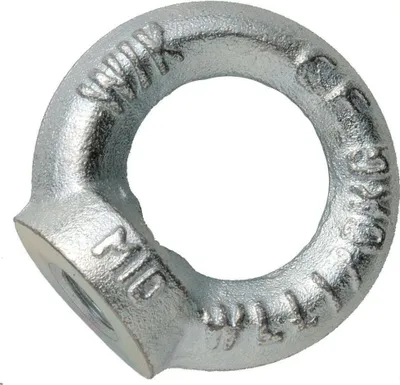 Produktbild von Ringmutter M10 verzinkt, max. 340 kg Tragkraft