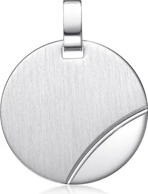 Produktbild von SILBERKETTEN STORE Gravuranhänger, rund SJR - 925 Silber