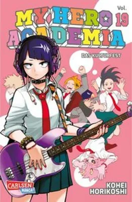 Produktbild von My Hero Academia 19: Abenteuer und Action in der Superheldenschule | Mit Glow-in-the-Dark-Effekt auf dem Cover – nur in der 1. Auflage!