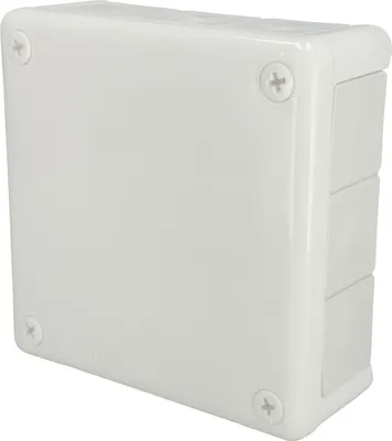 Produktbild von Aufputzdose 118x118x46 IP55 12 Kabeleinführungen Gummimembranen weiß VP-51 EDO777929 EDO Technic