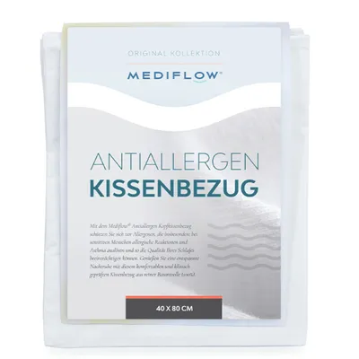 Produktbild von OBB Mediflow Antiallergen Schonbezug für Wasserkissen Größe 40x80 cm