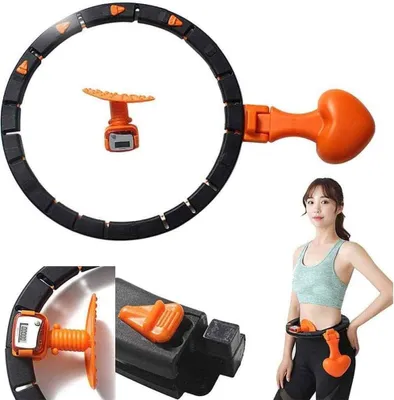 Produktbild von Hula-Hoop-Reifen Intelligenter Fitness-Ring, verstellbare Taille (Sichere Anwendung keine Quälerei für die Hüften. Einfache Handhabung, Fortschrittsüberwachung, Energieeffizient),