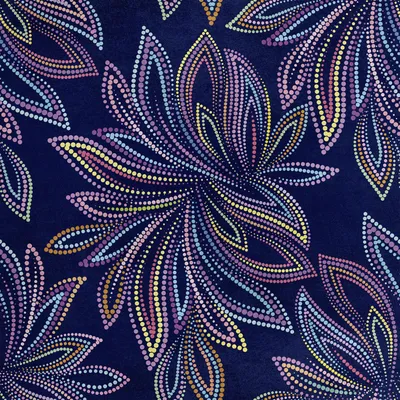 Productafbeelding van Koninklijke fluwelen stof, polyester, geschikt voor naaien - Motief: abstractie 3