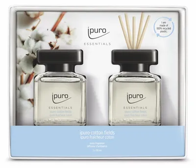 Produktbild von ipuro ESSENTIALS Raumduft Baumwolle Fields