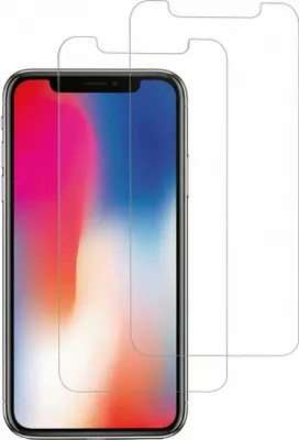 Productafbeelding van Accezz Gehard Glas Screenprotector 2-pack voor de Apple iPhone 11 Pro / Xs / X