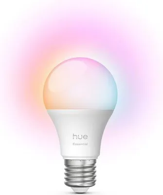 Immagine prodotto di Lampadina LED connessa Philips Hue, E27, 8W, 2200-6500K, 806 lumen, luce bianca e colorata