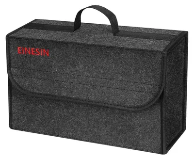 Zdjęcie produktu dla Organizer do bagażnika, filcowy, z zapięciem na rzep, składany, wymiary: 40x15x25 cm