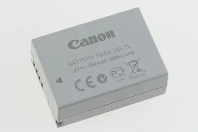 Produktbild von Canon NB-7L, 1050 mAh, Digitalkamera, Lithium-Ion (Li-Ion)