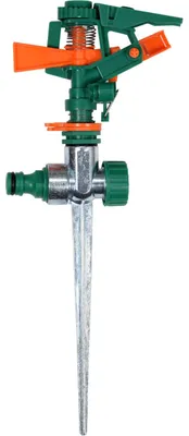 Immagine prodotto di Irrigatore a impulsi con picchetto zincato e corpo in ABS, 24 m