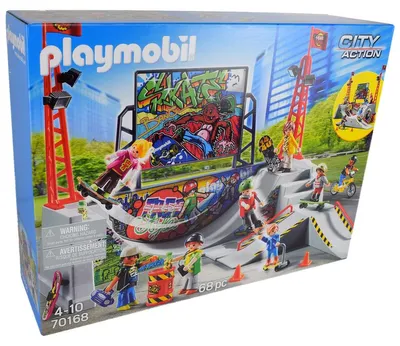 Productafbeelding van PLAYMOBIL 70168 - City Actie: Skatepark