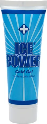 Produktbild von Ice Power Kühlgel, Kühlsalbe, Kältegel, Sport, Kühl, Erste Hilfe, Fußball, 75 ml