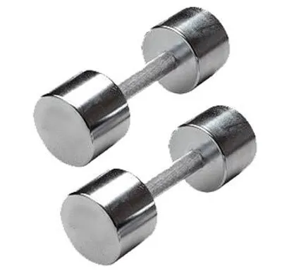 Immagine prodotto di Manubrio cromato Spartan 1-4 kg coppia Peso 1,0 kg