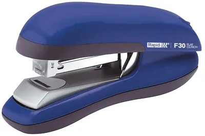 Produktbild von Rapid 23256501, 20 Blätter, Blau, Flacher Clinch, 24/6, ABS, Metall, 5,5 cm