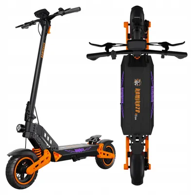 Produktbild von Elektroroller K1 Lite 800 W/1200 W, 48 V 13,5 Ah, 60Km, 10-Zoll, IP45 Kamikaze