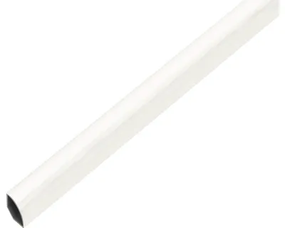 Produktbild von Viertelkreisprofil PVC weiß 15x15x1,2 mm, 2,6 m