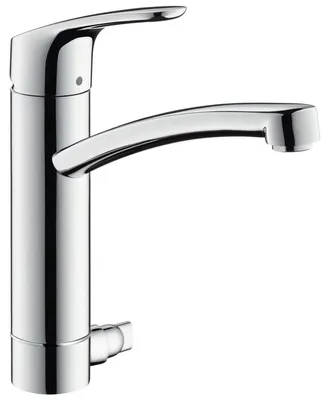 Produktbild von hansgrohe Focus M41 Einhebel-Küchenmischer 200, Geräteabsperrventil, 1jet, Chrom