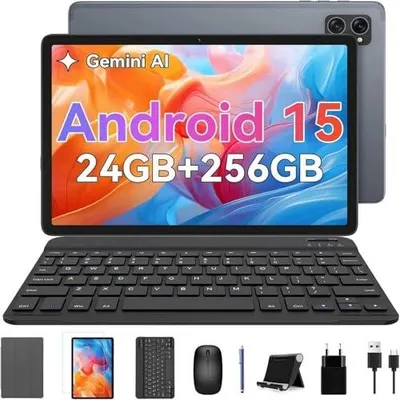 Zdjęcie produktu dla Tablet 10 cali android 15 z klawiaturą 24GB ram 256GB rom