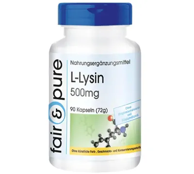 Produktbild von L-Lysin 500mg