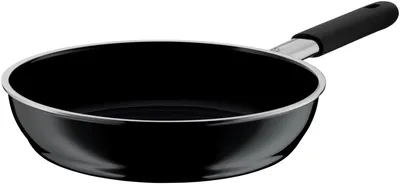 Produktbild von WMF FUSIONTEC 05.2053.5291, Rund, Allzweckpfanne, Schwarz, 250 °C, Stahl, Keramik, Gas, Halogen, Induktion