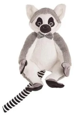 Obrázek produktu pro Lemur – plyšák – 30 cm, plyšová hračka pro děti, měkká plyšová hračka