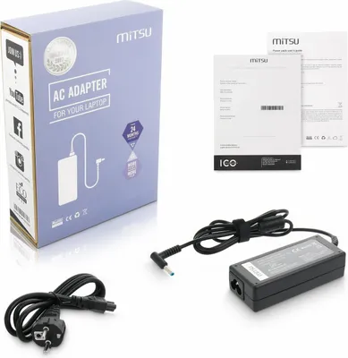 Obrázek produktu pro Mitsu notebook nabíječka/nabíječka ZM/HP195333P 19,5v 3,33a (4,5x3,0 pin) - hp